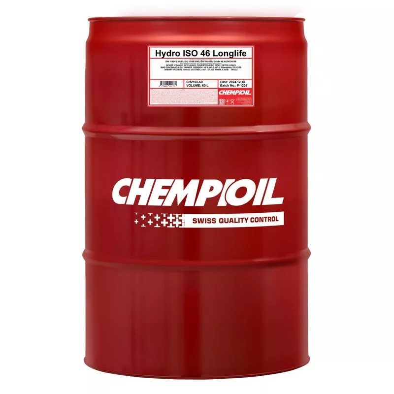 Гидравликалық май 2102 CHEMPIOIL S1904 HYDRO ISO 46 60 л